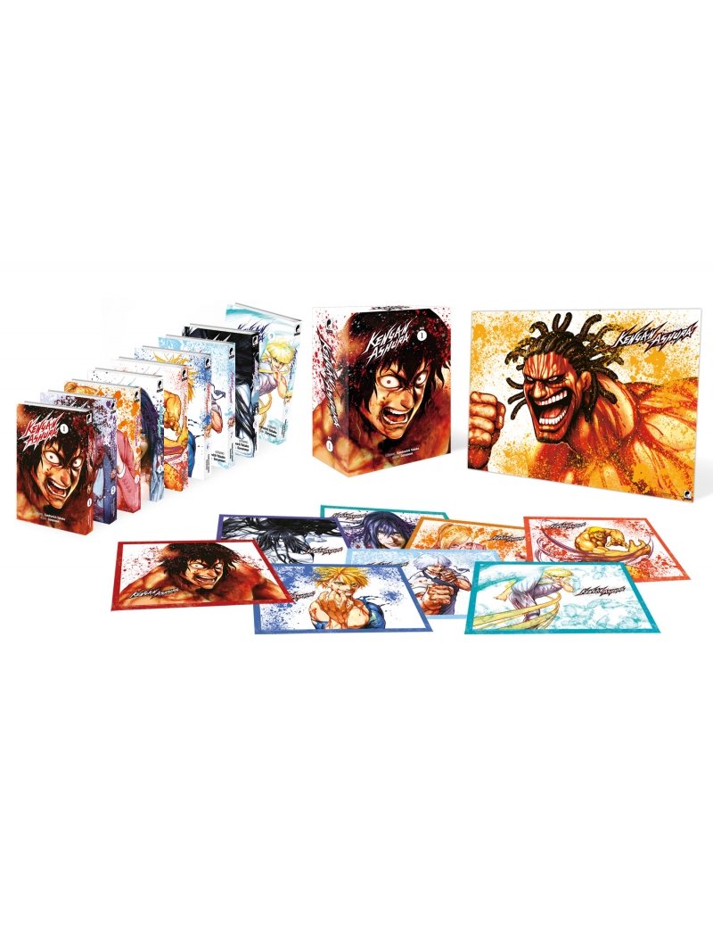 IMAGE 2 : Kengan Ashura - Partie 1 - Coffret Collector (tomes 1 à 9)