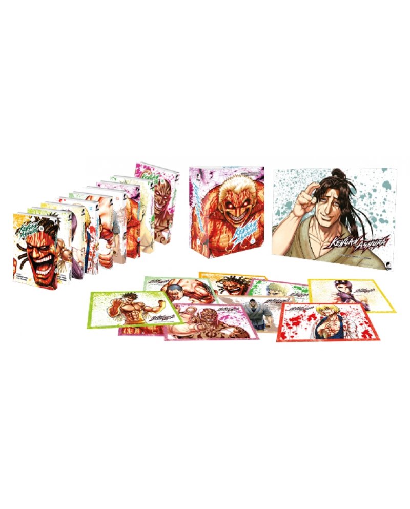 IMAGE 2 : Kengan Ashura - Partie 2 - Coffret Collector (tomes 10 à 18)
