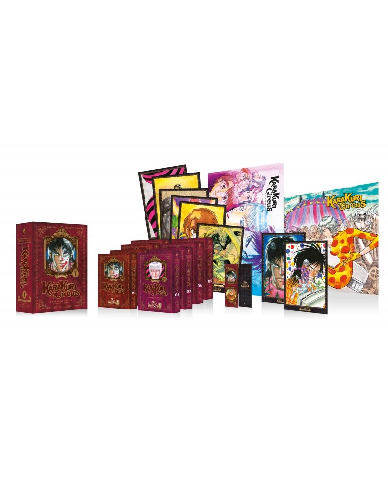 IMAGE 2 : Karakuri Circus - Perfect Edition - Partie 1 - Coffret Collector (tomes 1 à 8)