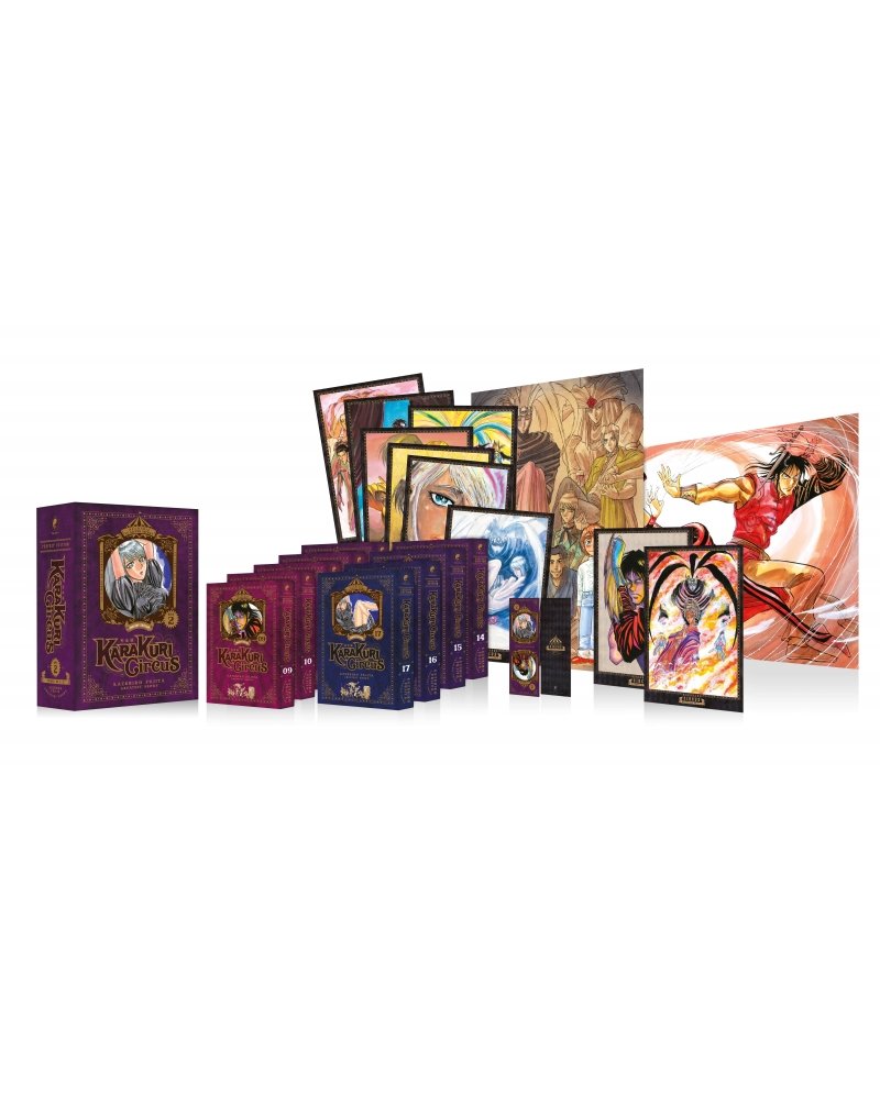 IMAGE 2 : Karakuri Circus - Perfect Edition - Partie 2 - Coffret Collector (tomes 9 à 17)