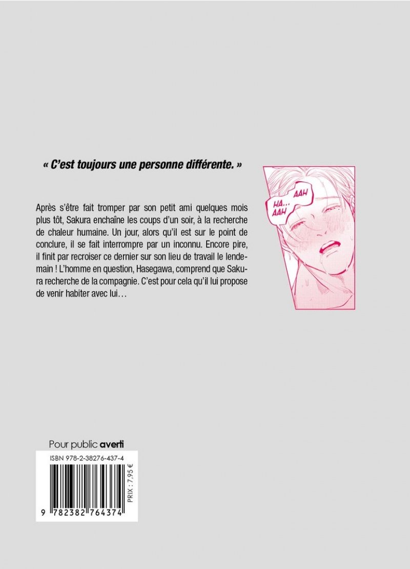 IMAGE 2 : La silhouette d'un solitaire - Livre (Manga) - Yaoi - Hana Book