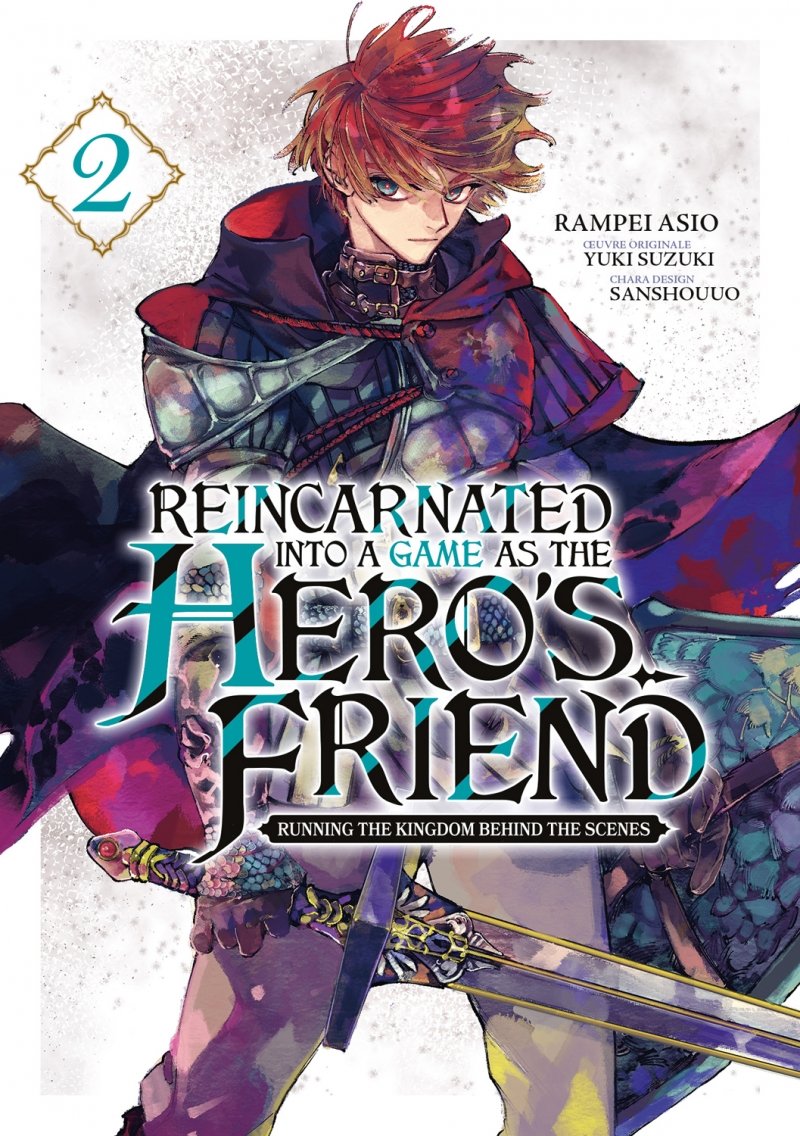 Reincarnated Into a Game as the Hero's Friend - Tome 02 - Livre (Manga)