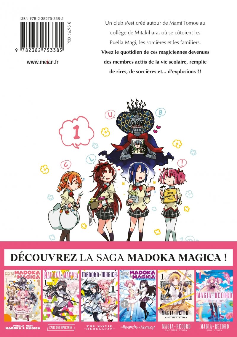 IMAGE 5 : Puella Magi Madoka Magica : Club - Tome 01 - Livre (Manga)