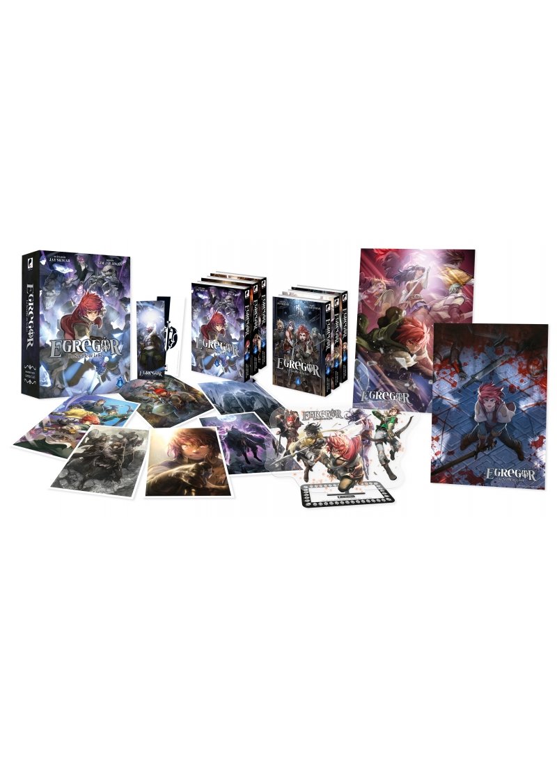 IMAGE 3 : Egregor : Le Souffle de la Foi - Partie 1 (Tomes 01  06) - Coffret 6 Mangas Collector limit