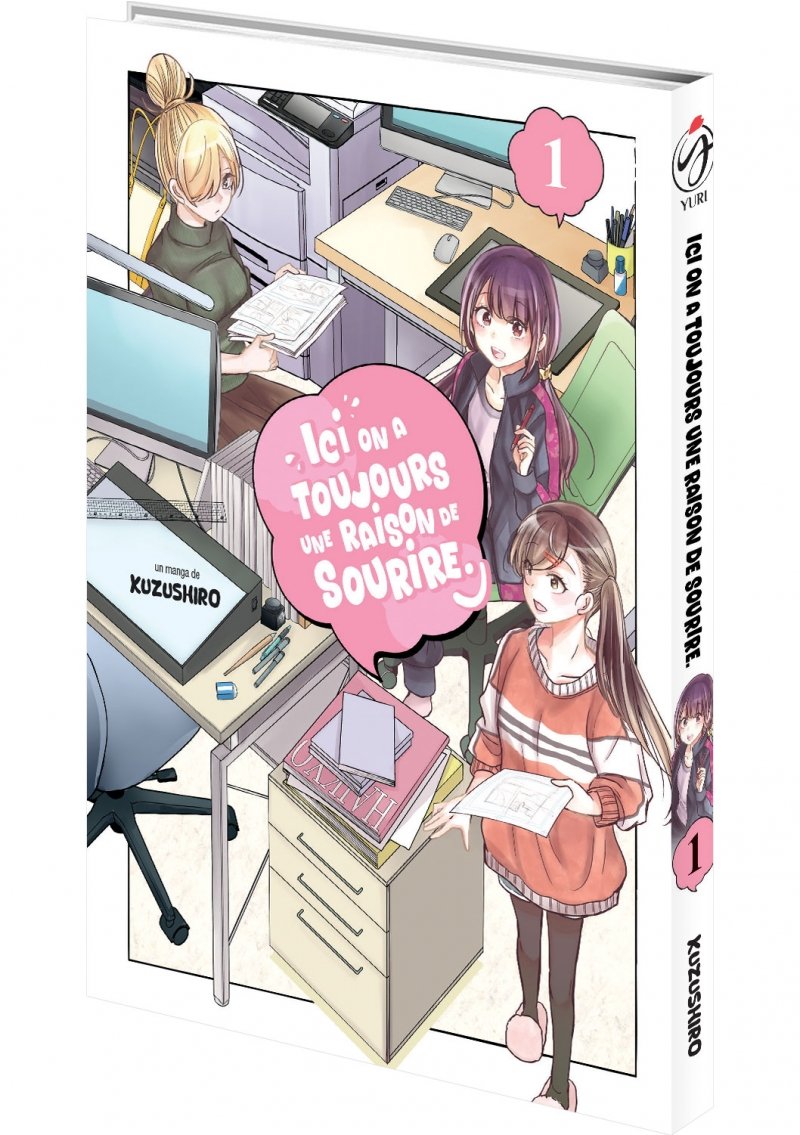 IMAGE 3 : Ici, on a toujours une raison de sourire - Tome 01 - Livre (Manga)