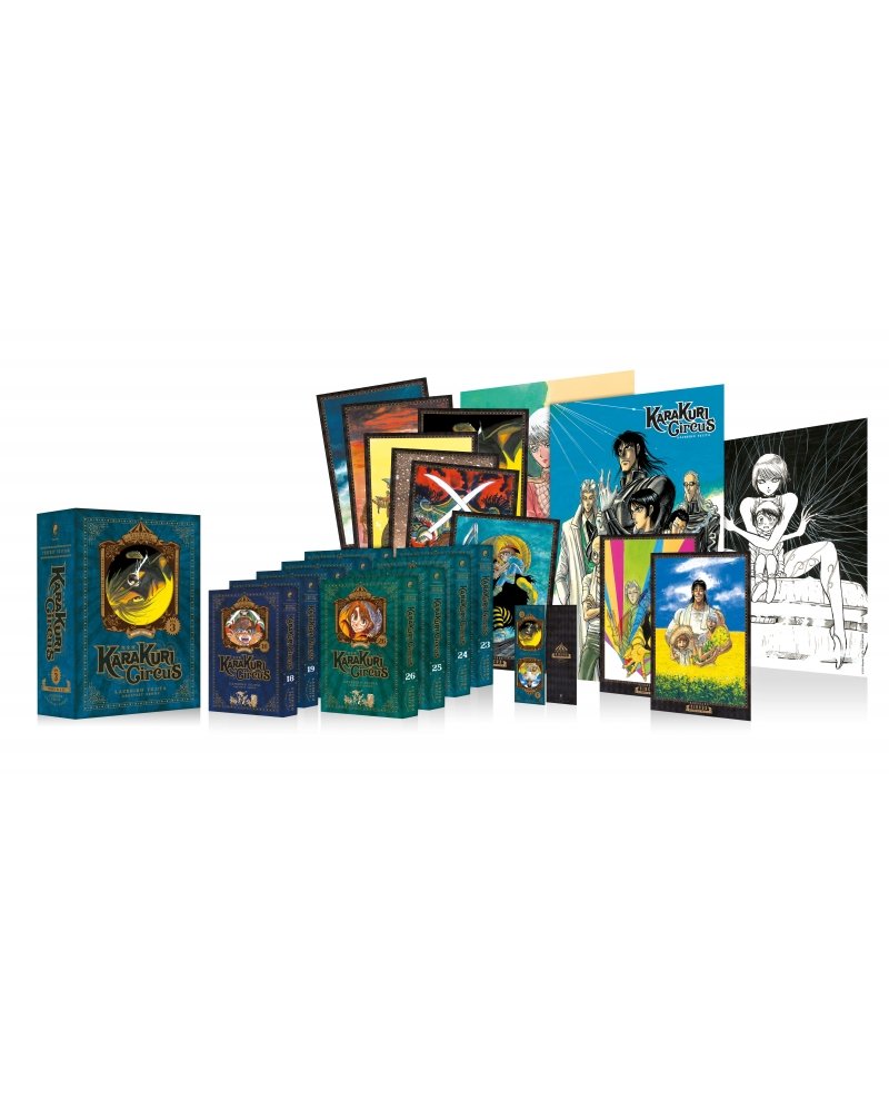 IMAGE 2 : Karakuri Circus - Perfect Edition - Partie 3 - Coffret Collector (tomes 18 à 26)
