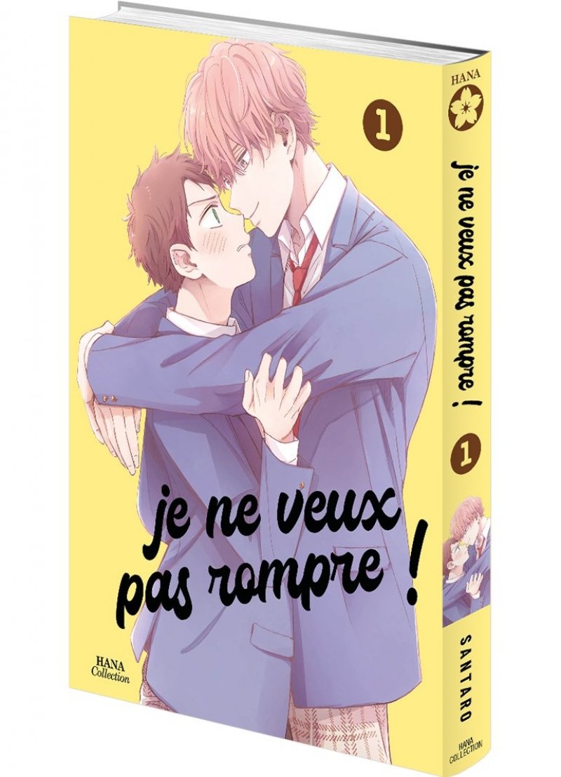 IMAGE 3 : Je ne veux pas rompre ! - Tome 01 - Livre (Manga) - Yaoi - Hana Collection