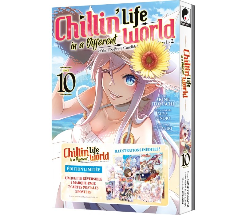 IMAGE 4 : Chillin' Life in a Different World - Tome 10 - Edition limite - Livre (Manga)