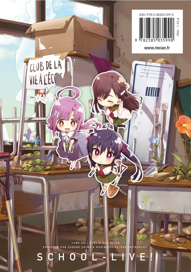 IMAGE 2 : School-Live! - Tome 01 - Livre (Manga)