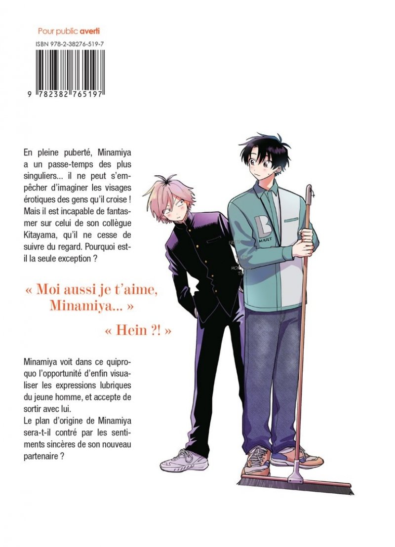 IMAGE 2 : Kitayama et Minamiya - Tome 01 - Livre (Manga) - Yaoi - Hana Collection