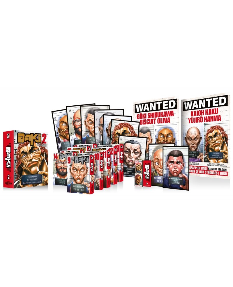 IMAGE 2 : New Grappler Baki - Perfect Edition - Partie 2 - Coffret Collector (tomes 9 à 17)