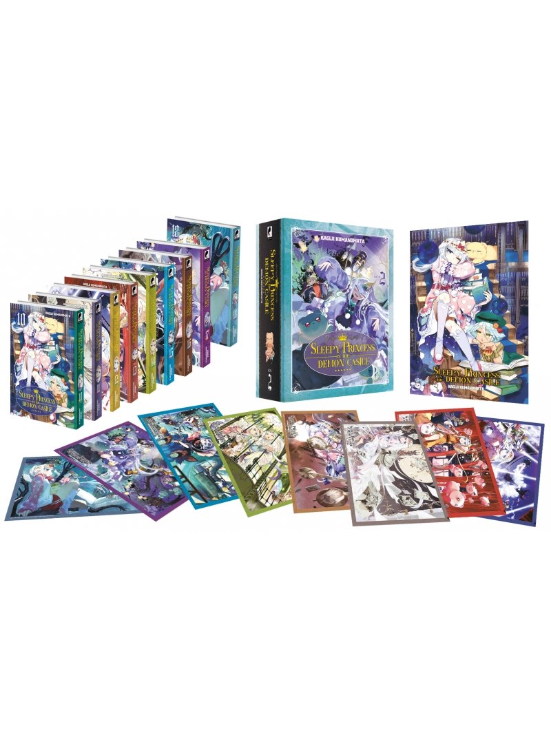 IMAGE 2 : Sleepy Princess in the Demon Castle - Partie 2 - Coffret Collector (tomes 10 à 18)