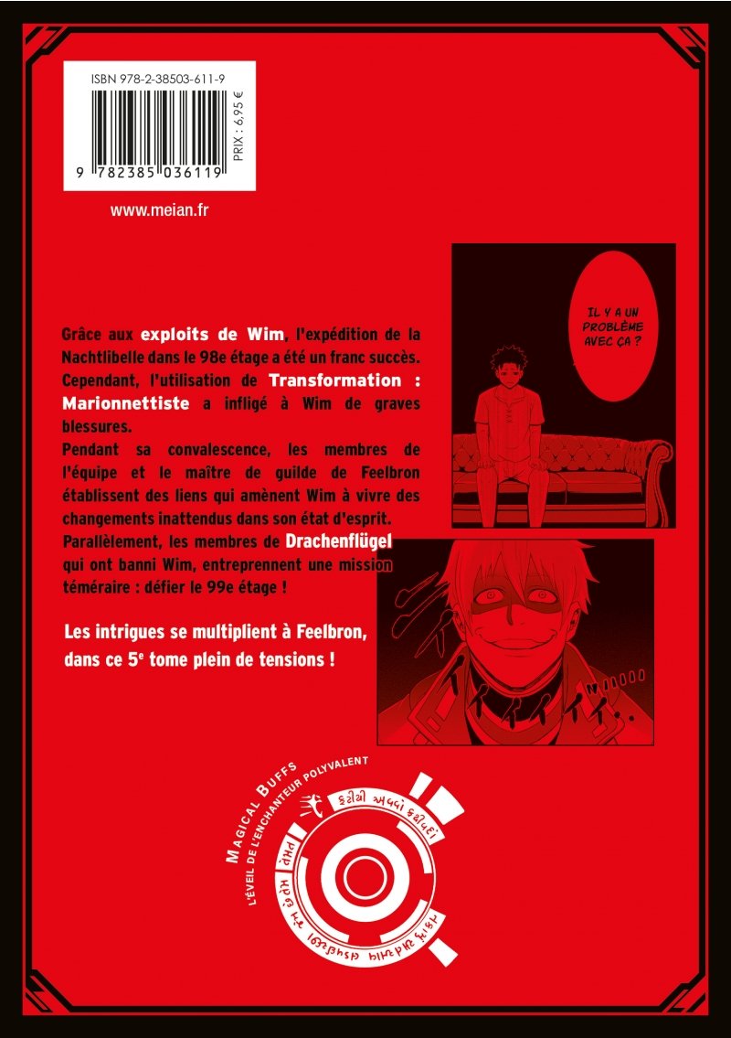 IMAGE 2 : Magical Buffs : L'veil de l'enchanteur polyvalent - Tome 05 - Livre (Manga)