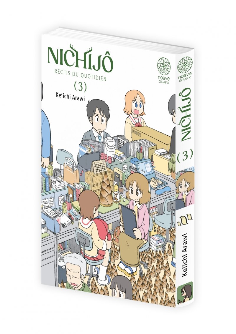 IMAGE 3 : Nichij Rcits du quotidien - Tome 03 - Livre (Manga)