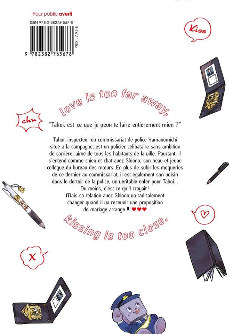 IMAGE 2 : D'abord l'enqute, les baisers, aprs ! - Livre (Manga) - Yaoi - Hana Collection