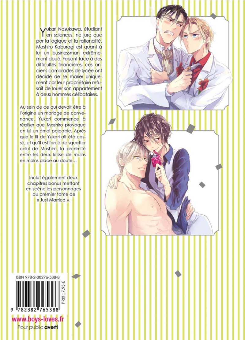 IMAGE 2 : Les jeunes maris ! - Tome 01 - Livre (Manga) - Yaoi - Hana Collection