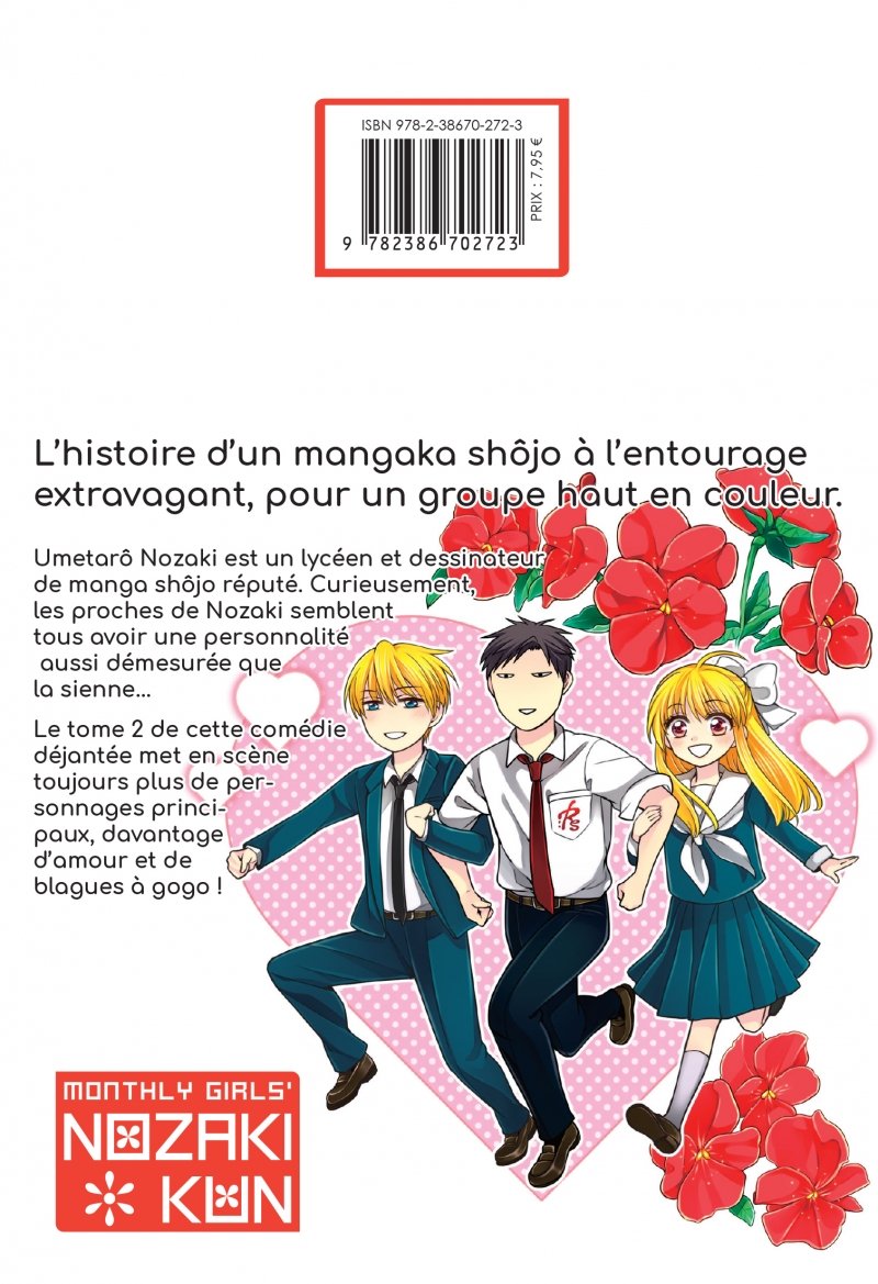 IMAGE 2 : Monthly girls' Nozaki-kun - Tome 02 - Livre (Manga)