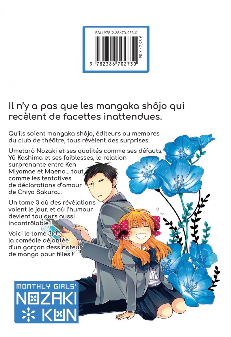 IMAGE 2 : Monthly girls' Nozaki-kun - Tome 03 - Livre (Manga)
