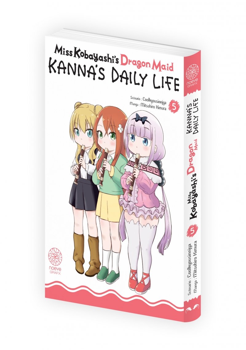 IMAGE 3 : Miss Kobayashi's Dragon Maid - Kanna's Daily Life - Tome 05 - Livre (Manga)