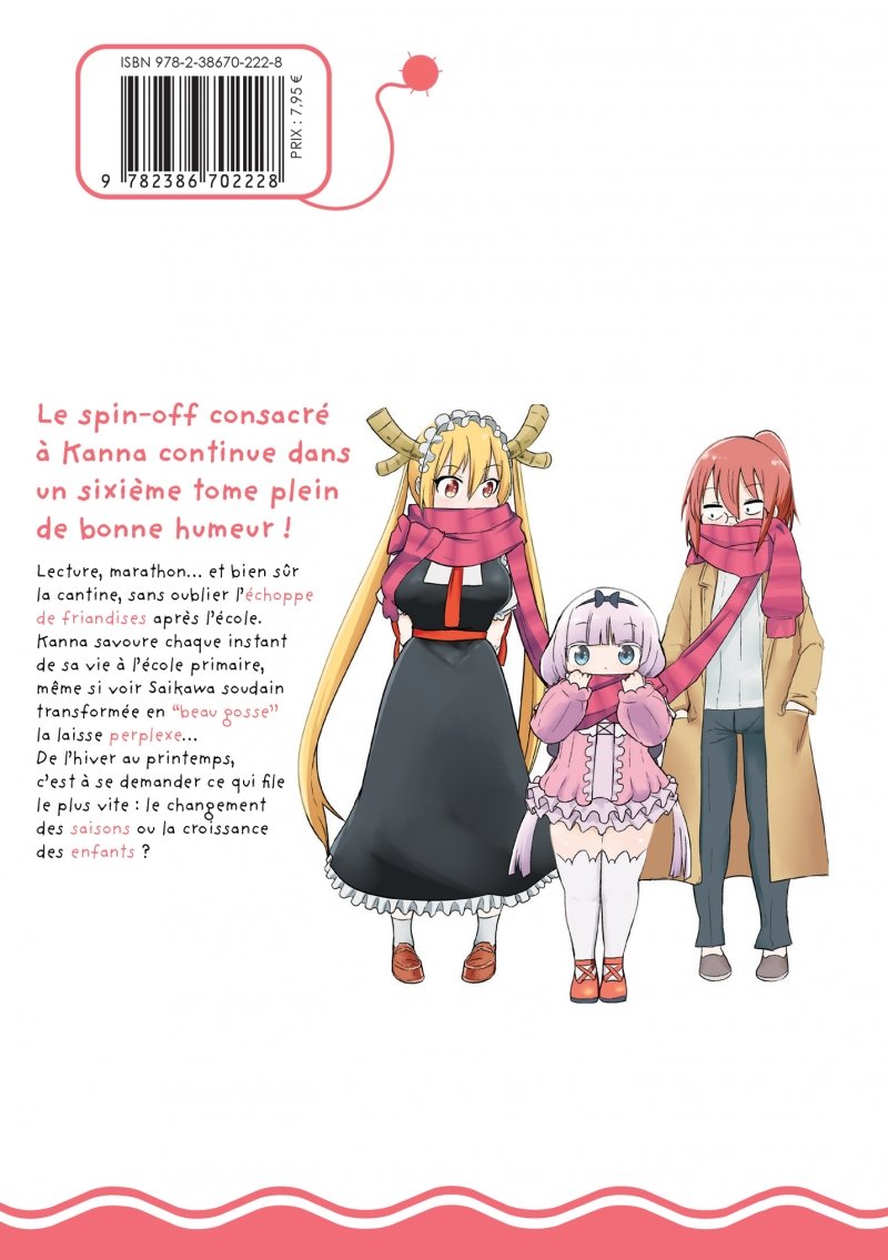 IMAGE 2 : Miss Kobayashi's Dragon Maid - Kanna's Daily Life - Tome 06 - Livre (Manga)