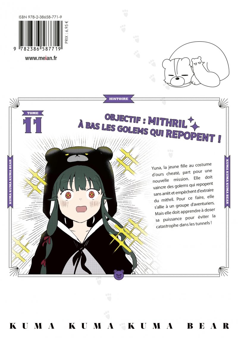 IMAGE 2 : Kuma Kuma Kuma Bear - Tome 11 - Livre (Manga)