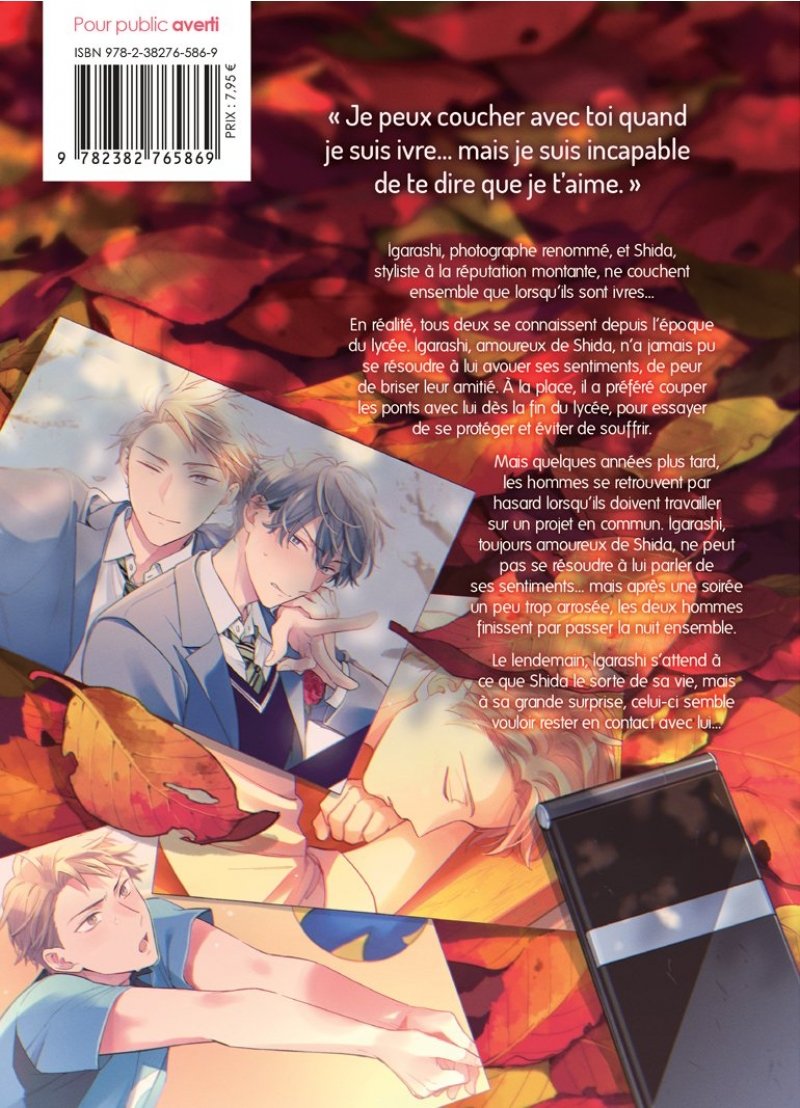 IMAGE 2 : L'amour en automne - Livre (Manga) - Yaoi - Hana Collection