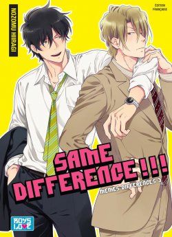 image : Same Difference - Tome 03 - Livre (Manga) - Yaoi