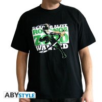 Tee Shirt - Roronoa Zoro - One Piece - Homme - Noir - ABYstyle