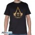 Images 1 : Tee Shirt - Crest AC4 dor - Assassin's Creed - Homme - Noir - ABYstyle