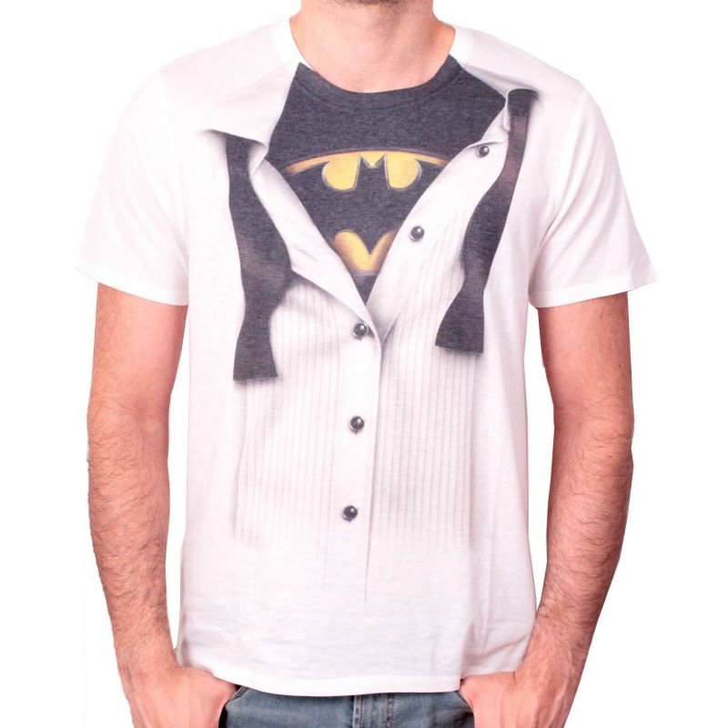 Visuel 1 : Tee Shirt - Batman : Bruce Wayne - Homme - Cotton Division