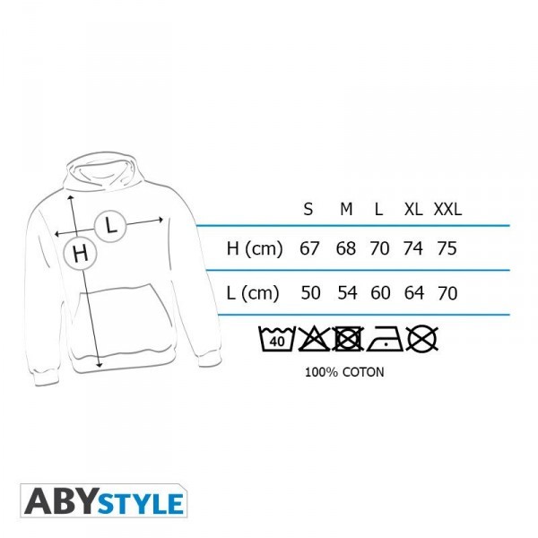 Visuel 4 : Sweat - Emblme - Albator - Homme - Noir - ABYstyle