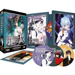 Evangelion (Neon Genesis) - Intgrale (Platinum) - Coffret DVD + Livret - Edition Gold - VOSTFR/VF