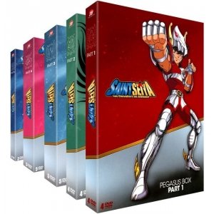 Saint Seiya (Les Chevaliers du Zodiaque) - Intgrale Collector - Pack 5 Coffrets (21 DVD) - Non censur