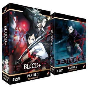 Blood+ (The Last Vampire) - Intgrale - Pack 2 Coffrets (10 DVD) - Edition Gold - 50 pisodes