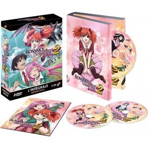 Rosario + Vampire Capu 2 - Saison 2 - Coffret DVD + Livret - Edition Gold - VOSTFR/VF