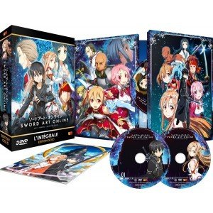 Sword Art Online - Arc 1 (SAO) - Coffret DVD + Livret - Edition Gold