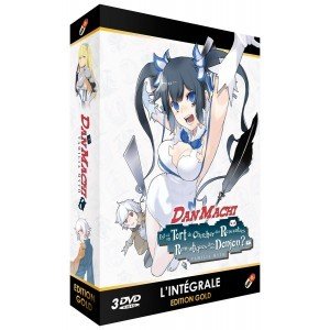 DanMachi : Familia Myth - Saison 1 - Edition Gold - Coffret DVD + Livret