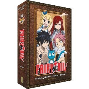 Fairy Tail - Partie 1 (Saisons 1  4) - Edition Collector Limite - Coffret A4 DVD - 175 Eps.