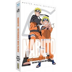 Naruto : Les films - Intgrale (11 films) - Edition Collector Limite - Coffret A4 Blu-ray