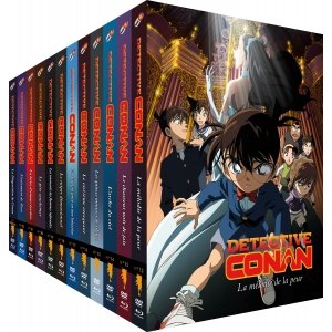 Dtective Conan - Films 12  22 + TV Spcial 2 - Pack 12 Combo DVD + Blu-ray