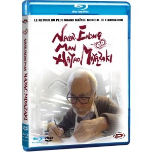 Never-Ending Man : Hayao Miyazaki - Documentaire - Combo Blu-ray + DVD