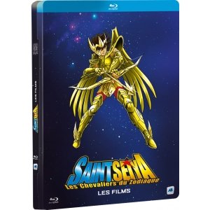 Saint Seiya (Les Chevaliers du Zodiaque) - Les 5 Films - Edition Steelbook - Blu-ray