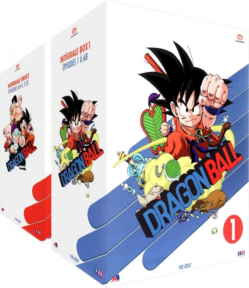 Dragon Ball - Intgrale Collector - Pack 2 Coffrets (26 DVD) - 153 pisodes - Non censur