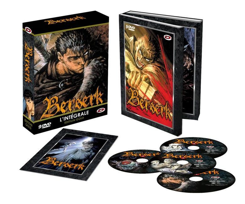 Berserk - Intgrale - Coffret DVD + Livret - Edition Gold