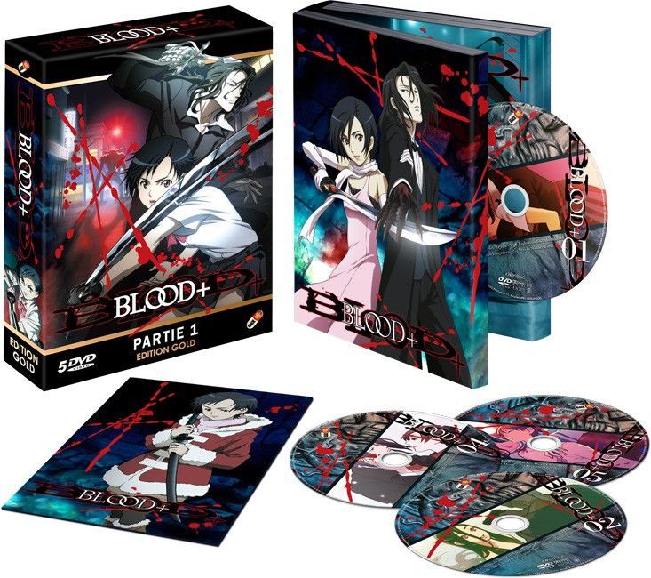 Blood+ (The Last Vampire) - Partie 1 - Coffret DVD + Livret - Edition Gold