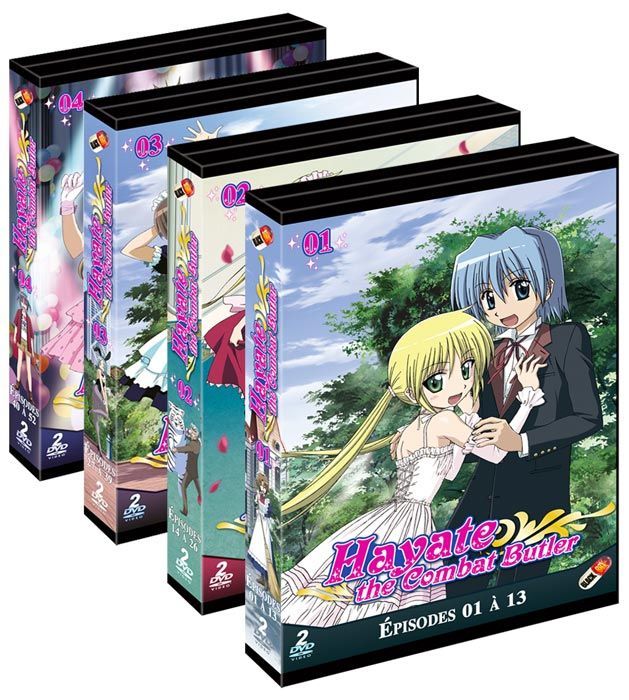 IMAGE 2 : Hayate the combat Butler - Intgrale (Saison 1) - Pack 4 Coffrets (8 DVD)