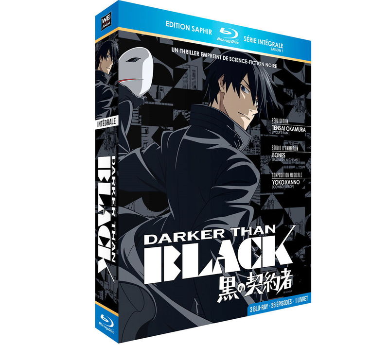IMAGE 2 : Darker Than BLACK - Intgrale (Saison 1) - Coffret Blu-ray + Livret - Edition Saphir