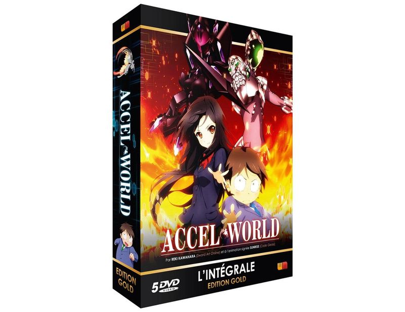 IMAGE 2 : Accel World - Intgrale - Coffret DVD + Livret - Edition Gold