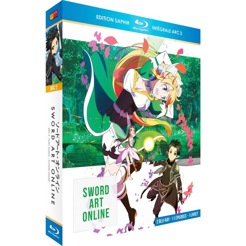 IMAGE 2 : Sword Art Online - Arc 2 (ALO) - Coffret Blu-ray + Livret - Edition Saphir - SAO