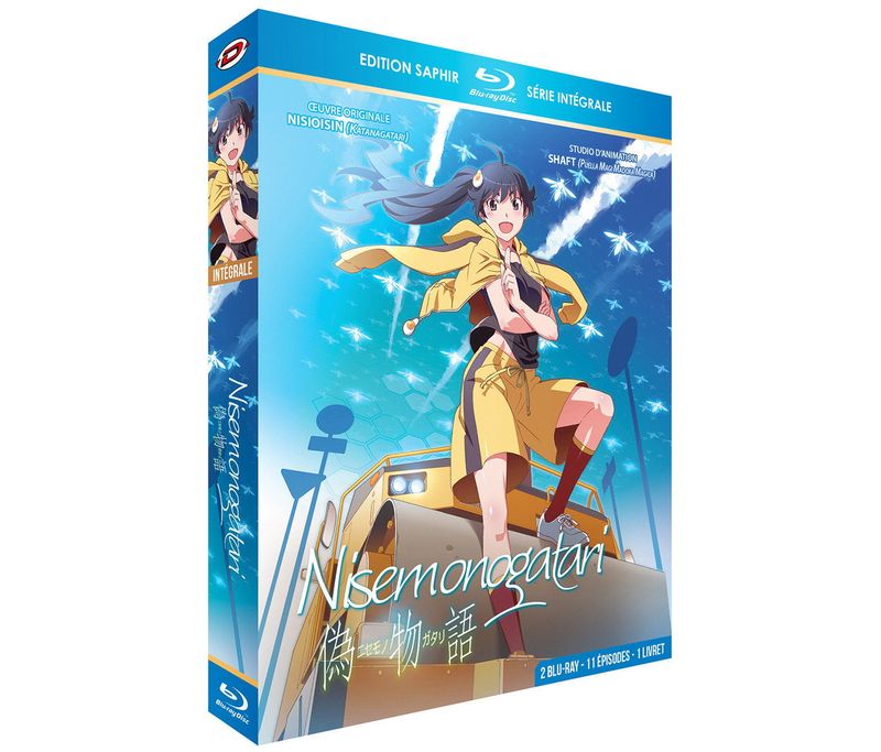 IMAGE 2 : Nisemonogatari - Intgrale - Edition Saphir - Coffret Blu-ray + Livret